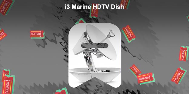 Marine satellite dish