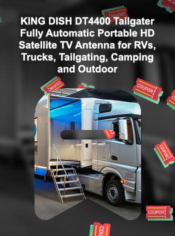 Mobile satellite tv for truckers