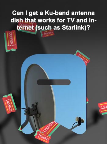 Tv dish antenna